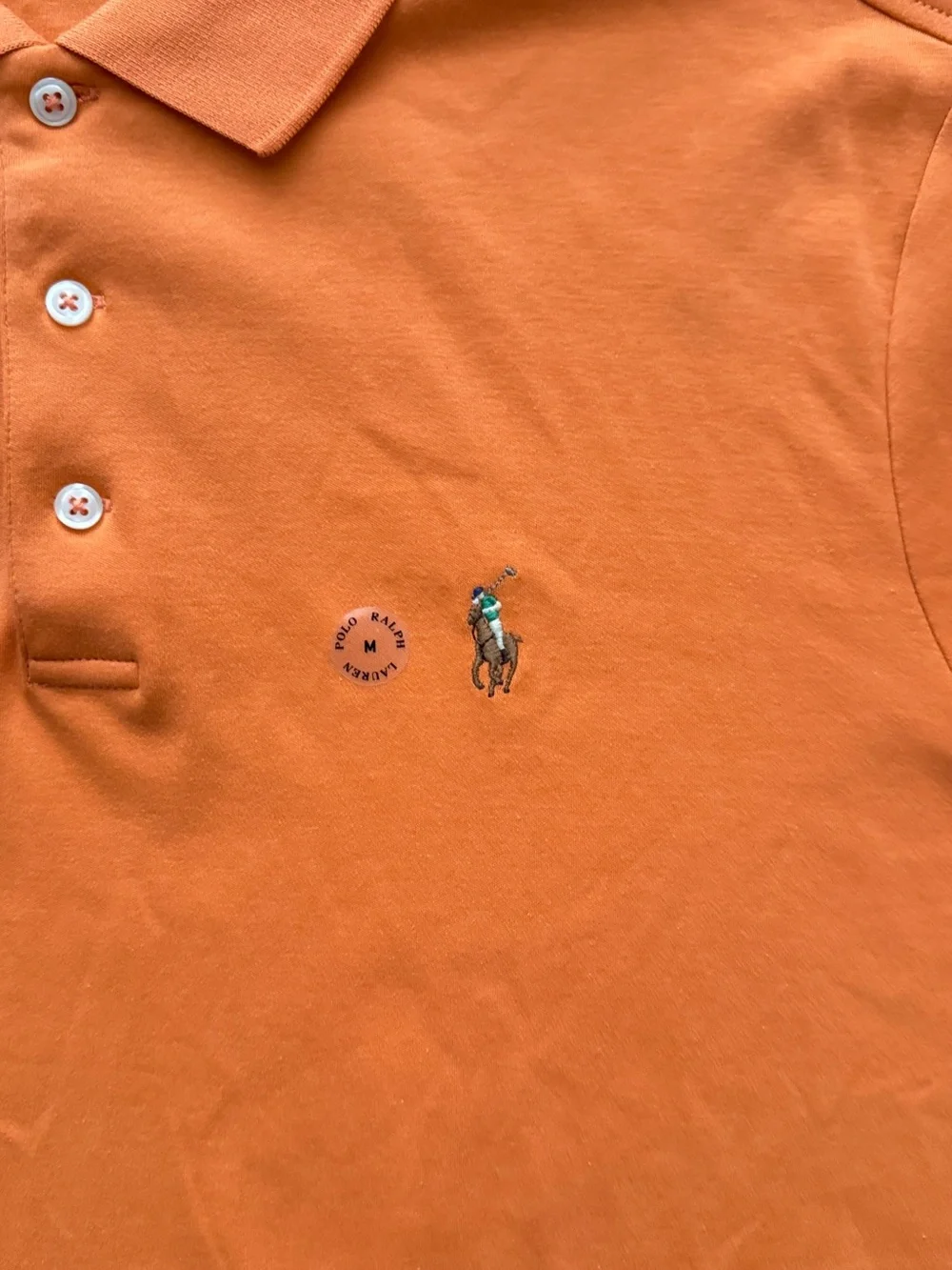 Ralph Lauren Orange Classic Polo Shirt